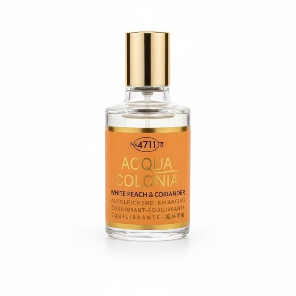 4711 Acqua Colonia White Peach & Coriander Eau de Cologne 1.7oz 50ml Spray